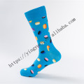 Benutzerdefinierte Cartoon Weiß Gelb Diy Sublimation Blank Tube Mit Stickerei Low Cut Ice Nylon Und Baumwolle Für Sneaker Socken